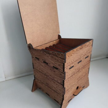 Intra απο ξύλο plywood 3mm-4mm πάχος - Ξύλινο Honey Bee Box Κυψέλη Δίασταση 30x30 cm Intraeaxys-lopqxjz7 - Image 6