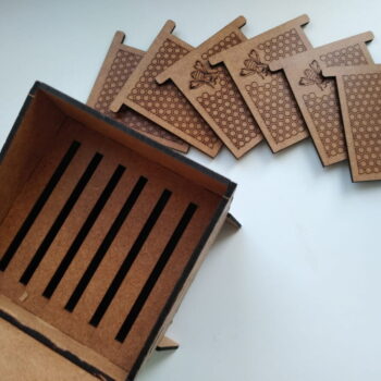 Intra απο ξύλο plywood 3mm-4mm πάχος - Ξύλινο Honey Bee Box Κυψέλη Δίασταση 30x30 cm Intraeaxys-lopqxjz7 - Image 7