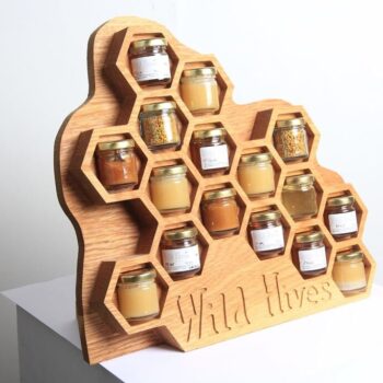 Intra απο ξύλο plywood 3mm-4mm πάχος - Εμφάνιση μελιού Farmer’s Market Δίασταση 30x30 cm Intraeaxys-91j5w8om - Image 1