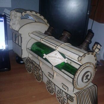 Intra απο ξύλο plywood 3mm-4mm πάχος - Poezd Raskladka Na 60kh40 Δίασταση 30x30 cm Intraeaxys-eoxwdx1z - Image 1