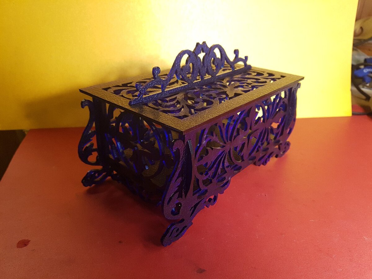 Intra απο ξύλο plywood 3mm-4mm πάχος - Μοντέλο λέιζερ κασετίνας Δίασταση 30x30 cm Intraeaxys-ro6gv37x