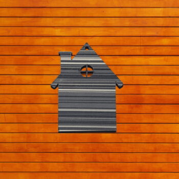 Intra απο ξύλο plywood 3mm-4mm πάχος - Ημιτελές Ξύλινο Σχήμα Σπίτι Δίασταση 40x50 cm Intraeaxys-m1d6kyy7 - Image 1