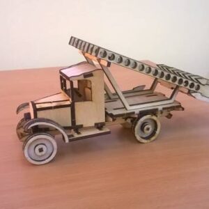 Intra απο ξύλο plywood 3mm-4mm πάχος - polutorka-katyusha Δίασταση 30x30 cm Intraeaxys-078g4jo5