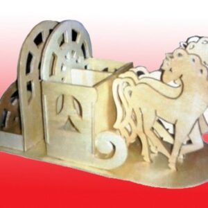 Intra απο ξύλο plywood 3mm-4mm πάχος - Σταθείτε ρωσική τρόικα Δίασταση 30x30 cm Intraeaxys-d1lrvp1m