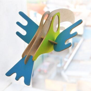 Intra απο ξύλο plywood 3mm-4mm πάχος - Bananovy Klyuv Δίασταση 30x30 cm Intraeaxys-yonn0gor - Image 1