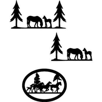 Intra απο ξύλο plywood 3mm-4mm πάχος - Άλογα Πεύκα Δίασταση 30x30 cm Intraeaxys-r1zrwwol - Image 1