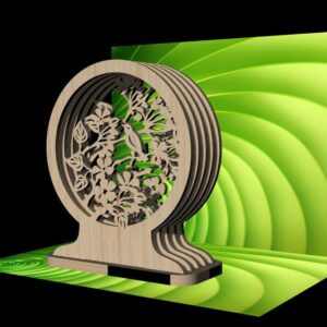 Intra απο ξύλο plywood 3mm-4mm πάχος - Τούνελ Βέσνα Δίασταση 30x30 cm Intraeaxys-67w88872