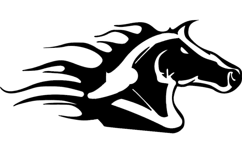 Intra απο ξύλο plywood 3mm-4mm πάχος - Άγριο Άλογο Δίασταση 30x30 cm Intraeaxys-r7vezk1d