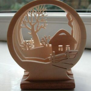 Intra απο ξύλο plywood 3mm-4mm πάχος - Τούνελ Ζίμα Δίασταση 30x30 cm Intraeaxys-p7yqw51q