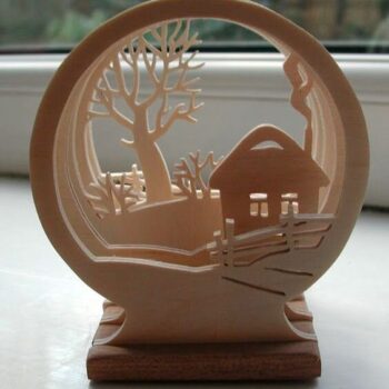 Intra απο ξύλο plywood 3mm-4mm πάχος - Τούνελ Ζίμα Δίασταση 30x30 cm Intraeaxys-p7yqw51q - Image 1