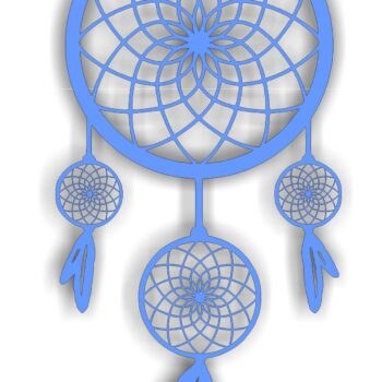 Intra απο ξύλο plywood 3mm-4mm πάχος - Ονειροπαγίδα για κοπή Δίασταση 30x30 cm Intraeaxys-zo94zx7k - Image 1