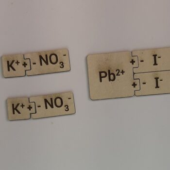 Intra απο ξύλο plywood 3mm-4mm πάχος - Άτομα και ιόντα για μαθήματα χημείας Δίασταση 30x30 cm Intraeaxys-voq2qydo - Image 4