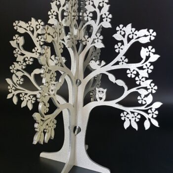 Intra απο ξύλο plywood 3mm-4mm πάχος - Decor Tree Stand κοσμημάτων Δίασταση 30x30 cm Intraeaxys-eo0qgy01 - Image 1