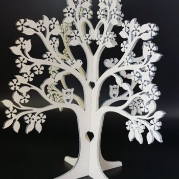 Intra απο ξύλο plywood 3mm-4mm πάχος - Decor Tree Stand κοσμημάτων Δίασταση 30x30 cm Intraeaxys-eo0qgy01 - Image 3