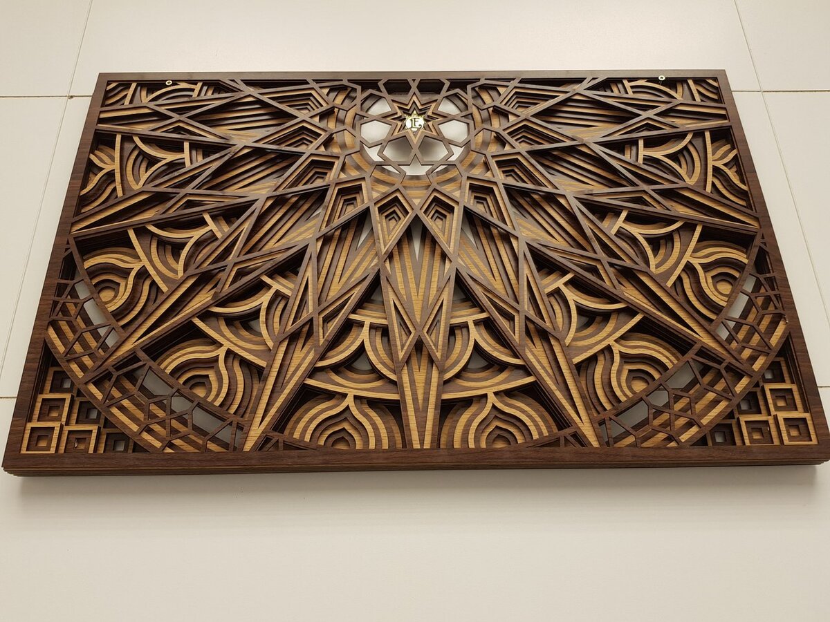 Intra απο ξύλο plywood 3mm-4mm πάχος - Πάνο Δίασταση 30x30 cm Intraeaxys-075qy37z