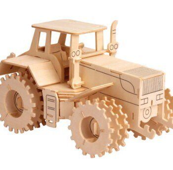 Intra απο ξύλο plywood 3mm-4mm πάχος - Tractor Vector CNC router και Δίασταση 30x30 cm Intraeaxys-91j595om - Image 1