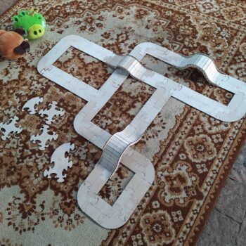 Intra απο ξύλο plywood 3mm-4mm πάχος - Ξύλινες πίστες και ράμπες για αυτοκίνητα παιχνιδιών Δίασταση 30x30 cm Intraeaxys-078y9lmo - Image 1