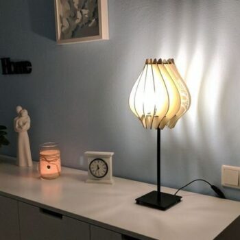 Intra απο ξύλο plywood 3mm-4mm πάχος - Λαμπτήρας ted Δίασταση 30x30 cm Intraeaxys-joe33d76 - Image 1