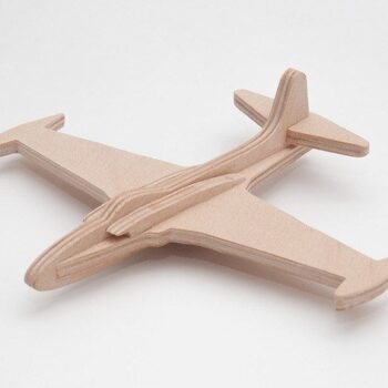 Intra απο ξύλο plywood 3mm-4mm πάχος - Lockheed P-80 μοντέλο cnc 6mm Δίασταση 30x30 cm Intraeaxys-p7yny51q - Image 1