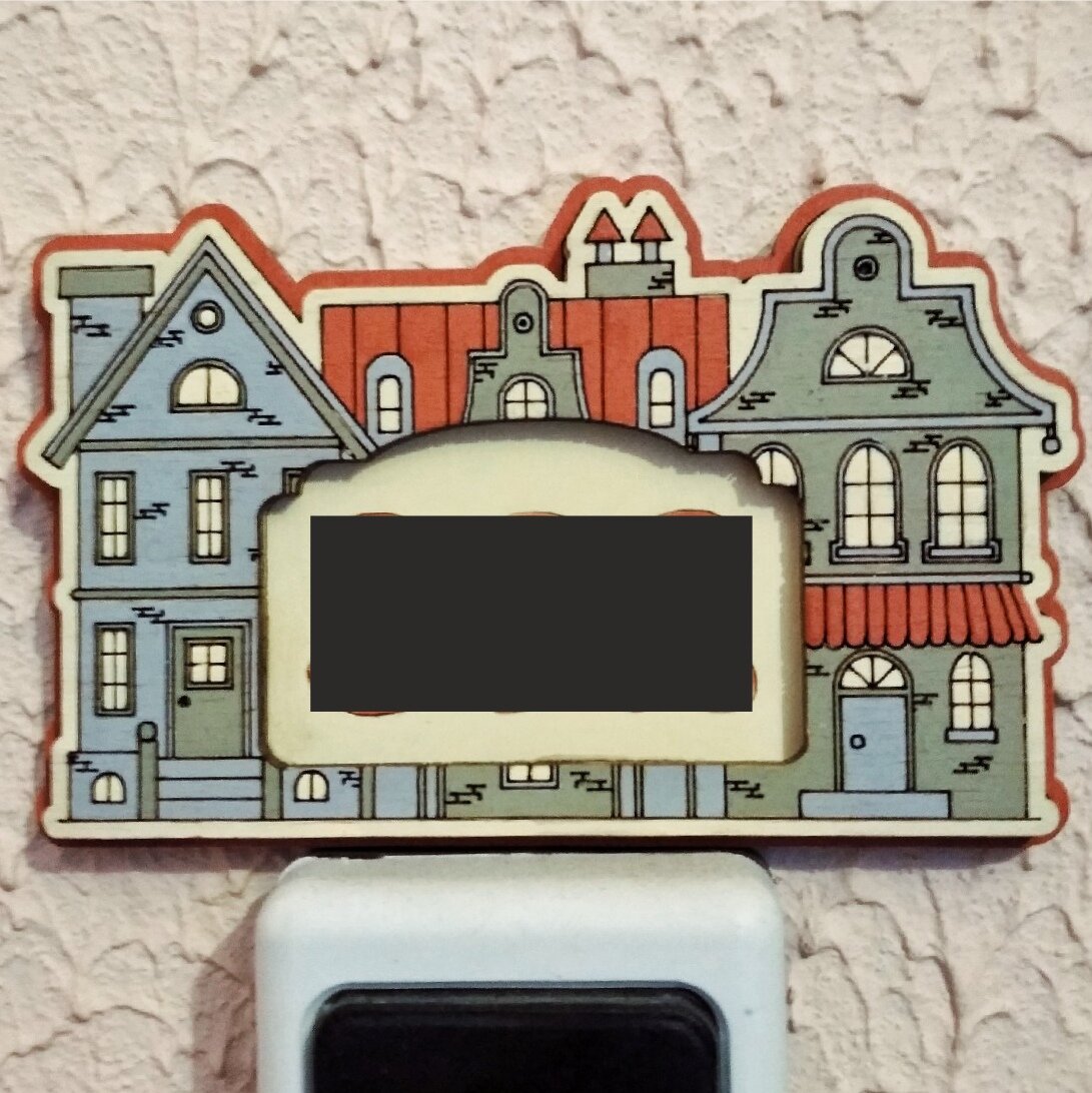 Intra απο ξύλο plywood 3mm-4mm πάχος - Πρότυπο αριθμού διαμερίσματος Δίασταση 30x30 cm Intraeaxys-r7vme4k7