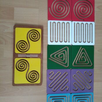 Intra απο ξύλο plywood 3mm-4mm πάχος - Στένσιλ για παιδιά Δίασταση 30x30 cm Intraeaxys-078y9njo - Image 1