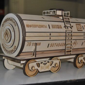 Intra απο ξύλο plywood 3mm-4mm πάχος - вагон жд Δίασταση 30x30 cm Intraeaxys-eo22k6o8 - Image 1