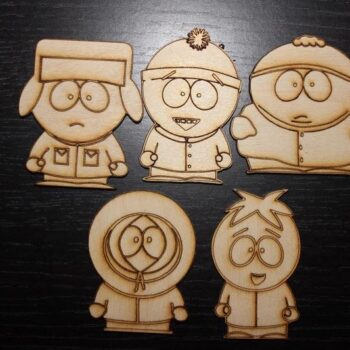 Intra απο ξύλο plywood 3mm-4mm πάχος - Saus Park διανύσματα Δίασταση 30x30 cm Intraeaxys-lopkx57w - Image 1