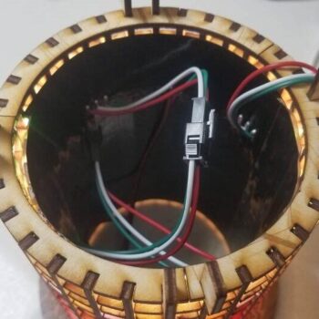 Intra απο ξύλο plywood 3mm-4mm πάχος - Λάμπα Matrix Δίασταση 30x30 cm Intraeaxys-r1z24em1 - Image 6