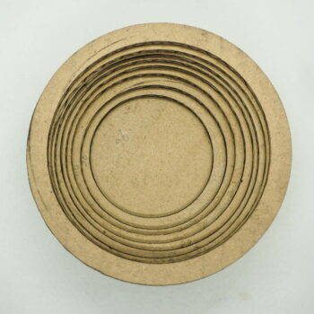 Intra απο ξύλο plywood 3mm-4mm πάχος - Φωτιστικό γραφείου από χαρτόνι Δίασταση 30x30 cm Intraeaxys-eoxle5xo - Image 9