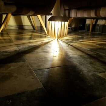 Intra απο ξύλο plywood 3mm-4mm πάχος - Φωτισμός δαπέδου Δίασταση 30x30 cm Intraeaxys-yonem9ko - Image 1