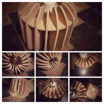 Intra απο ξύλο plywood 3mm-4mm πάχος - Φωτισμός δαπέδου Δίασταση 30x30 cm Intraeaxys-yonem9ko - Image 3