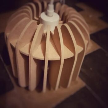 Intra απο ξύλο plywood 3mm-4mm πάχος - Φωτισμός δαπέδου Δίασταση 30x30 cm Intraeaxys-yonem9ko - Image 5