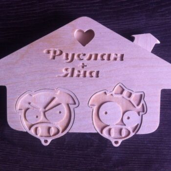 Intra απο ξύλο plywood 3mm-4mm πάχος - Klyuchnitsa Su Δίασταση 30x30 cm Intraeaxys-m1dl3y7k - Image 1