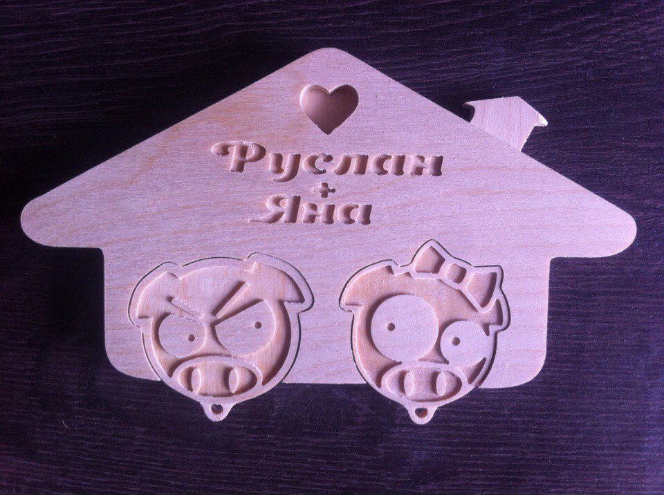 Intra απο ξύλο plywood 3mm-4mm πάχος - Klyuchnitsa Su Δίασταση 30x30 cm Intraeaxys-m1dl3y7k