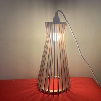 Intra απο ξύλο plywood 3mm-4mm πάχος - Ανοιχτή απόχρωση Δίασταση 30x30 cm Intraeaxys-zo9y4nr7 - Image 1