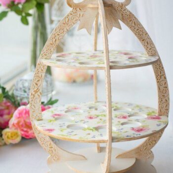 Intra απο ξύλο plywood 3mm-4mm πάχος - Podstavka Na 8 Yaits S Bantikom 3mm Δίασταση 30x30 cm Intraeaxys-075w0p7z - Image 1