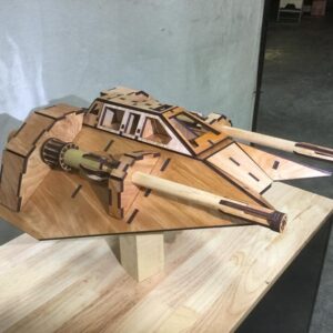 Intra απο ξύλο plywood 3mm-4mm πάχος - Snowspeeder 5mm Τελικός Δίασταση 30x30 cm Intraeaxys-e1g2qyol