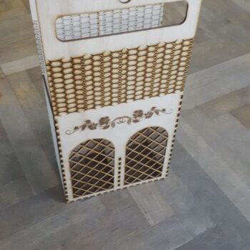 Intra απο ξύλο plywood 3mm-4mm πάχος - Korobka Pod Shampanskoe Δίασταση 30x30 cm Intraeaxys-yonwkgor - Image 1