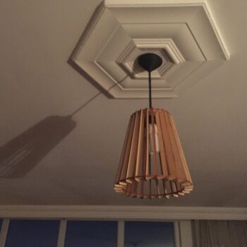 Intra απο ξύλο plywood 3mm-4mm πάχος - Βασικό αμπαζούρ 4mm Κόντρα πλακέ Δίασταση 30x30 cm Intraeaxys-67wlnqm1 - Image 3