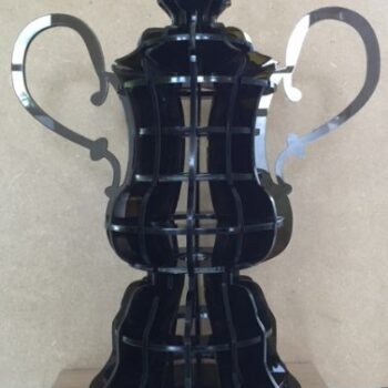 Intra απο ξύλο plywood 3mm-4mm πάχος - Κύπελλο Fa Δίασταση 30x30 cm Intraeaxys-eo2xq678 - Image 1