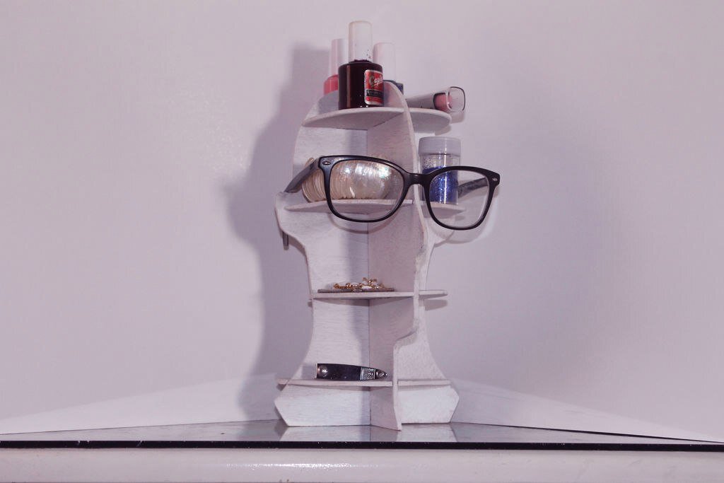 Intra απο ξύλο plywood 3mm-4mm πάχος - Επικεφαλής Οργανωτής Δίασταση 30x30 cm Intraeaxys-6o36q3on