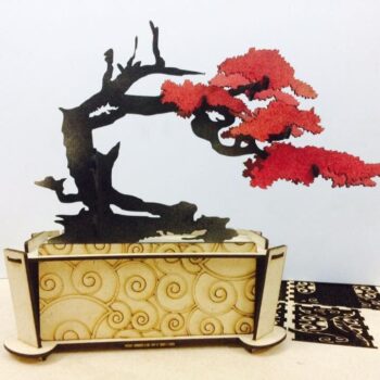 Intra απο ξύλο plywood 3mm-4mm πάχος - Μπονσάι Δίασταση 30x30 cm Intraeaxys-075p63oz - Image 1