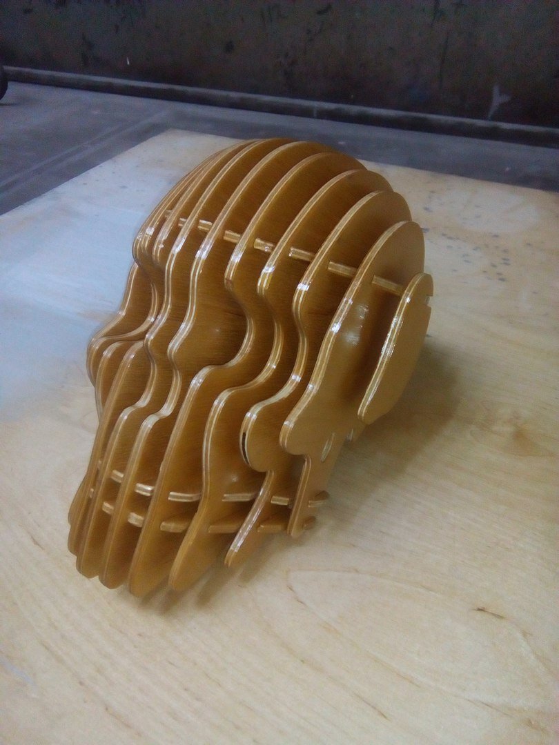 Intra απο ξύλο plywood 3mm-4mm πάχος - Κρανίο Δίασταση 30x30 cm Intraeaxys-zo90reok