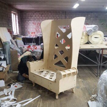 Intra απο ξύλο plywood 3mm-4mm πάχος - Mikomor Kreslomaket Δίασταση 30x30 cm Intraeaxys-joegj616 - Image 1