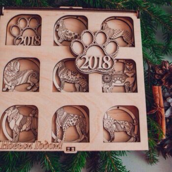 Intra απο ξύλο plywood 3mm-4mm πάχος - Igrushki I Korobka Δίασταση 30x30 cm Intraeaxys-r7vkrk1d - Image 1