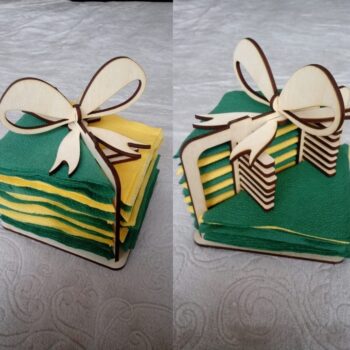 Intra απο ξύλο plywood 3mm-4mm πάχος - Δώρο θήκης χαρτοπετσέτας Δίασταση 30x30 cm Intraeaxys-6o3yvx37 - Image 1