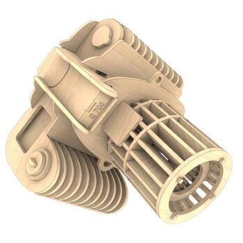 Intra απο ξύλο plywood 3mm-4mm πάχος - Ξύλινη κάμερα – e700 Δίασταση 30x30 cm Intraeaxys-zo9094ok - Image 1