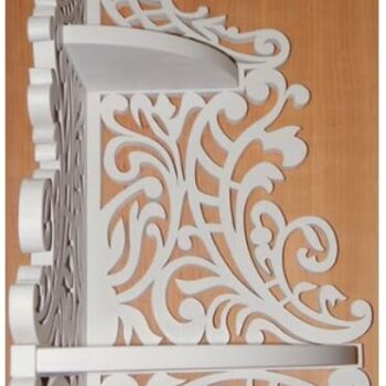 Intra απο ξύλο plywood 3mm-4mm πάχος - Polka uglovaya-04 Δίασταση 30x30 cm Intraeaxys-91j4241m - Image 1