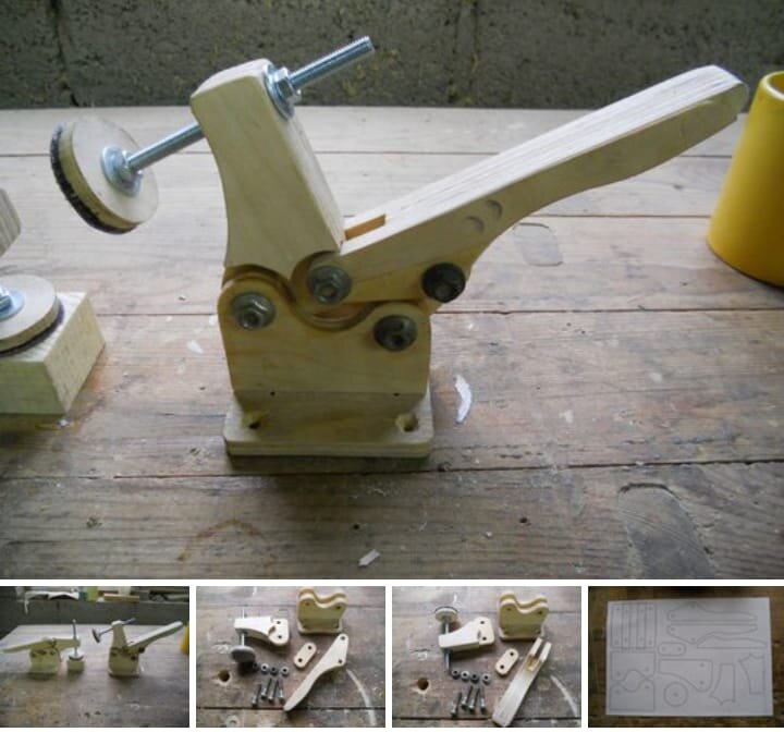 Intra απο ξύλο plywood 3mm-4mm πάχος - Εναλλαγή σφιγκτήρα Δίασταση 30x30 cm Intraeaxys-d1lw0x7m