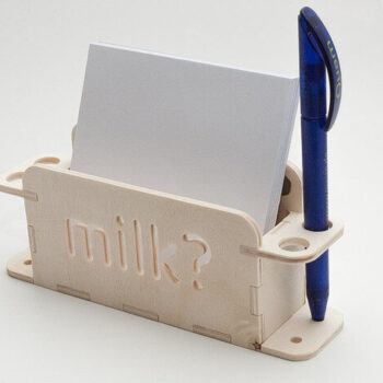 Intra απο ξύλο plywood 3mm-4mm πάχος - Zettelhalter Δίασταση 30x30 cm Intraeaxys-voqk5do2 - Image 1